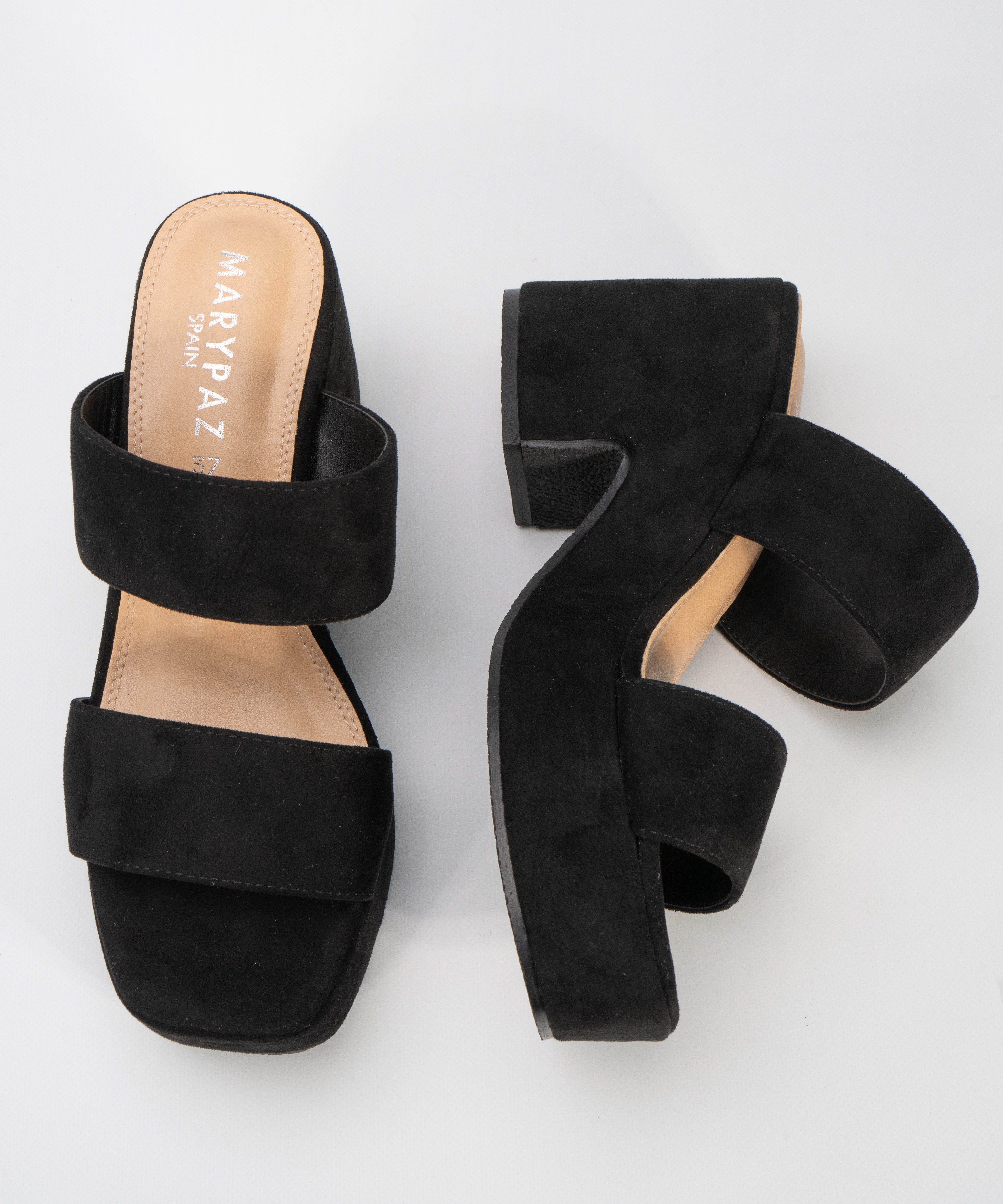 Sandalias plataforma doble tira image number null